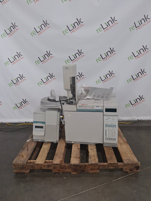 Agilent 6890N 5973 MSD GCMS Gas Chromatograph Mass