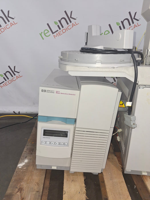 Agilent 6890N 5973 MSD GCMS Gas Chromatograph Mass