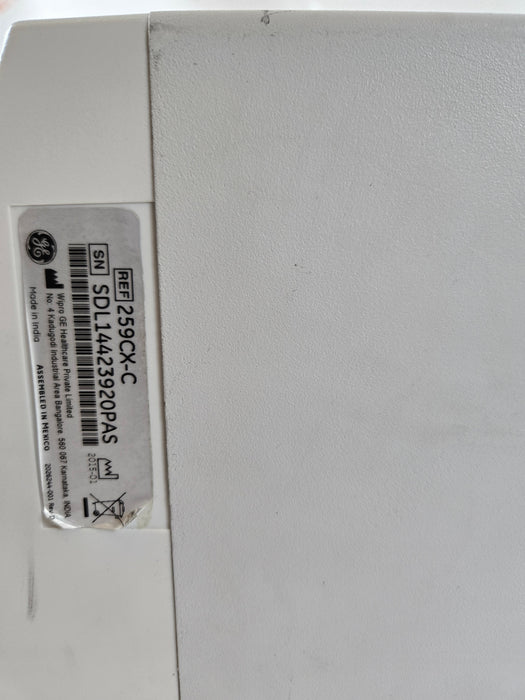GE Healthcare Corometrics 250cx Series Model 259cx-c Fetal Monitor
