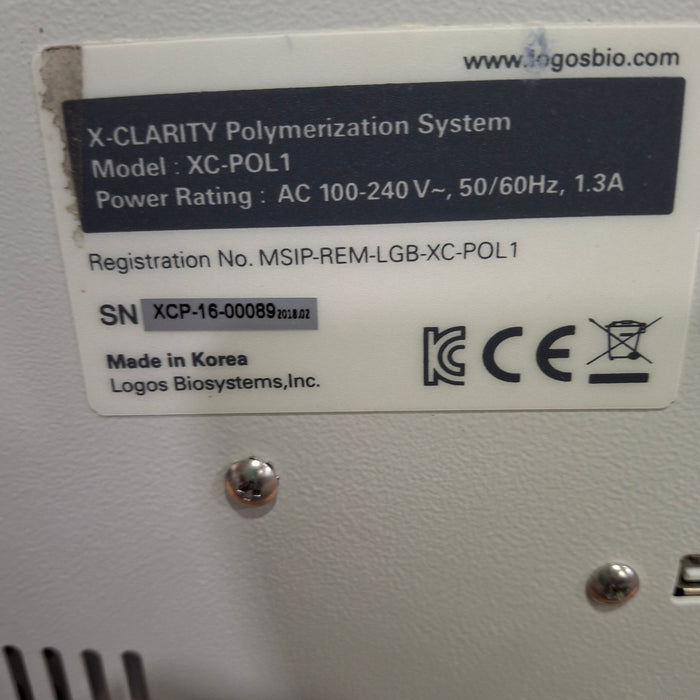 Logos Biosystems X-Clarity XC-POL1 Polymerization System
