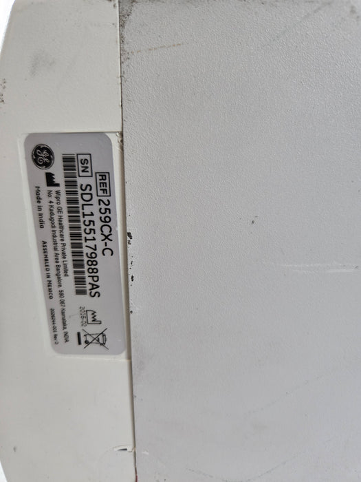 GE Healthcare Corometrics 250cx Series Model 259cx-c Fetal Monitor