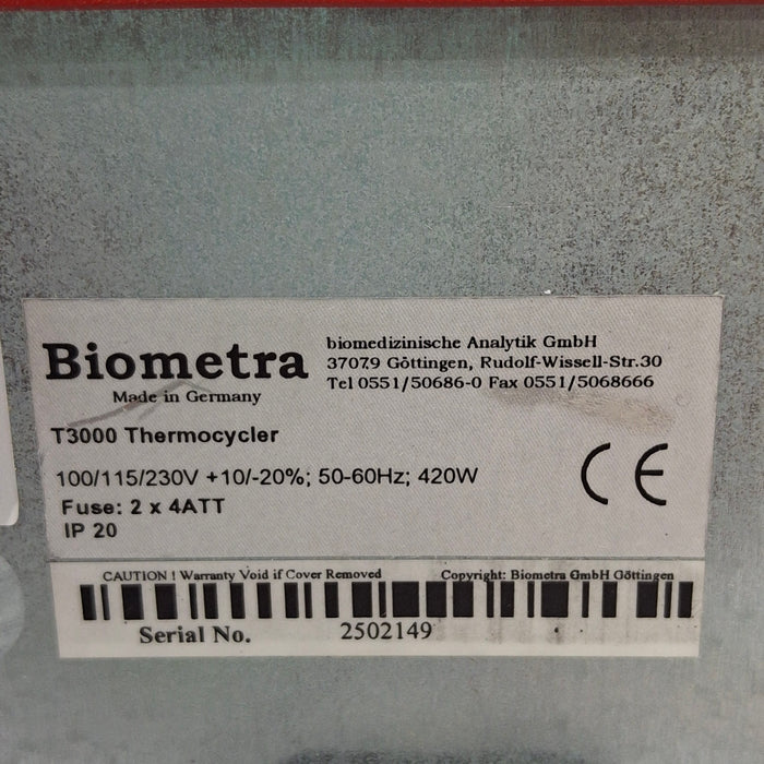 Biometra T3000 Thermocycler