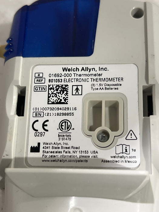 Welch Allyn SureTemp Plus 692 Thermometer
