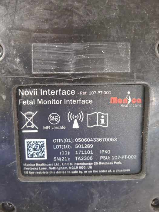 Monica Healthcare Limited 107-PT-001 Fetal Monitor