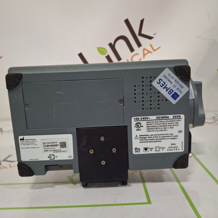 Smiths Medical Medfusion 3500 Version 6 Syringe Infusion Pump