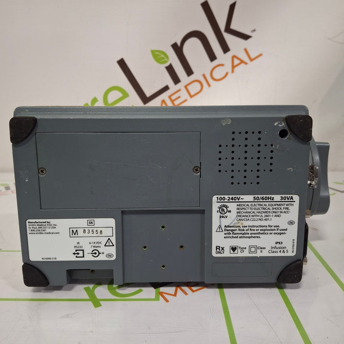 Smiths Medical Medfusion 3500 Version 6 Syringe Infusion Pump