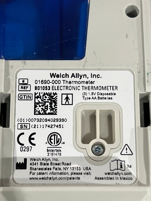 Welch Allyn SureTemp Plus 690 Thermometer