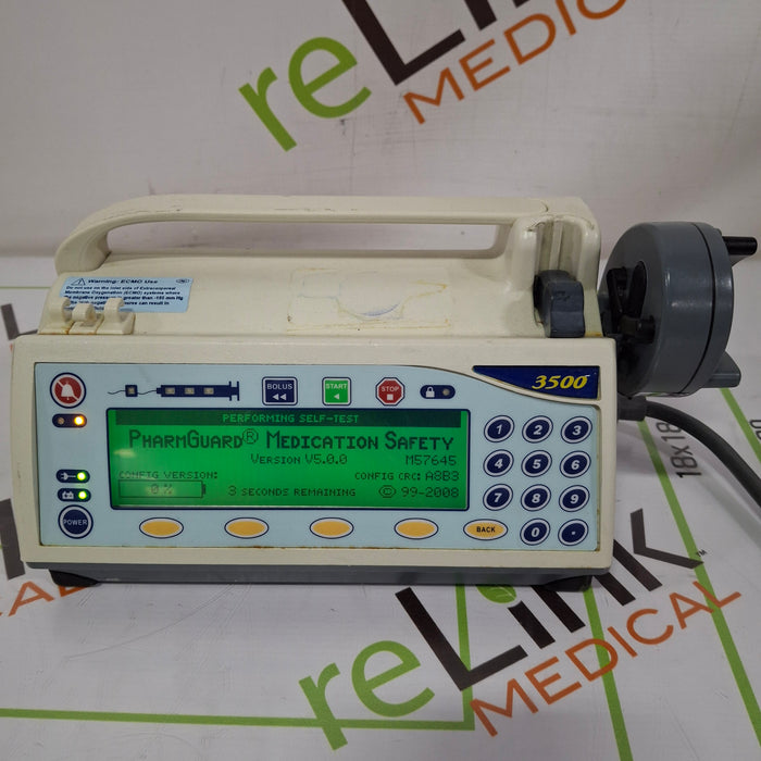Smiths Medical Medfusion 3500 Version 5 Syringe Infusion Pump