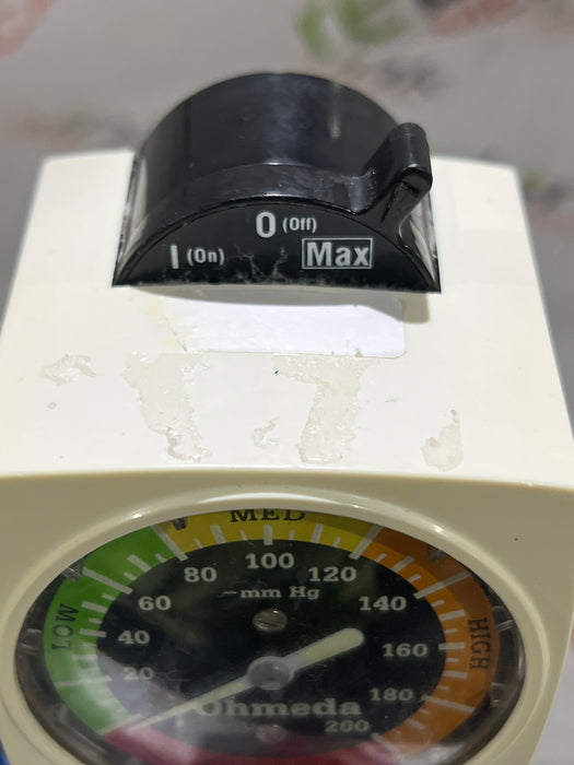 Ohmeda Medical Vacuum Regulator
