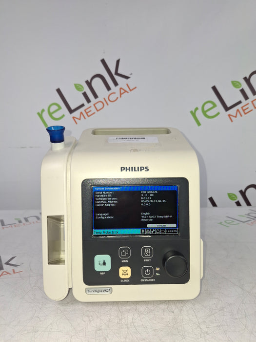 Philips SureSigns VS2+ Vital Signs Monitor