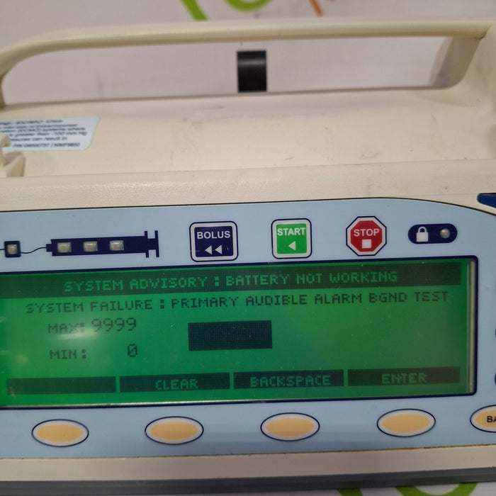 Smiths Medical Medfusion 3500 Version 5 Syringe Infusion Pump