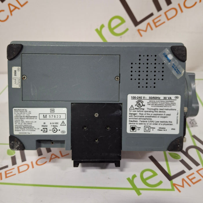 Smiths Medical Medfusion 3500 Version 5 Syringe Infusion Pump