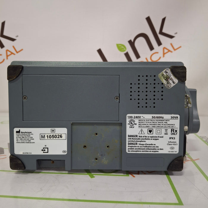 Smiths Medical Medfusion 3500 Version 6 Syringe Infusion Pump