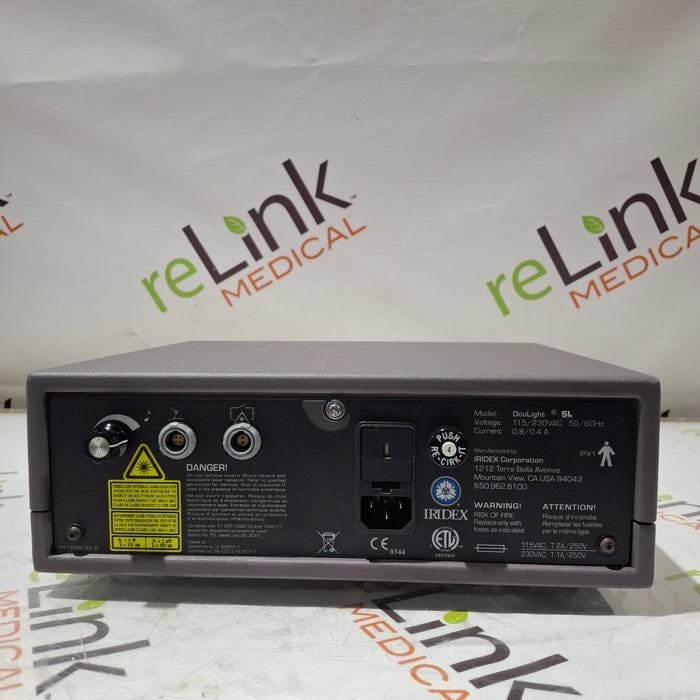 IRIS Medical Oculight SL Laser System w/Indirect Opthalmascope
