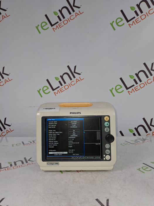 Philips SureSigns VM6 Vital Signs Monitor