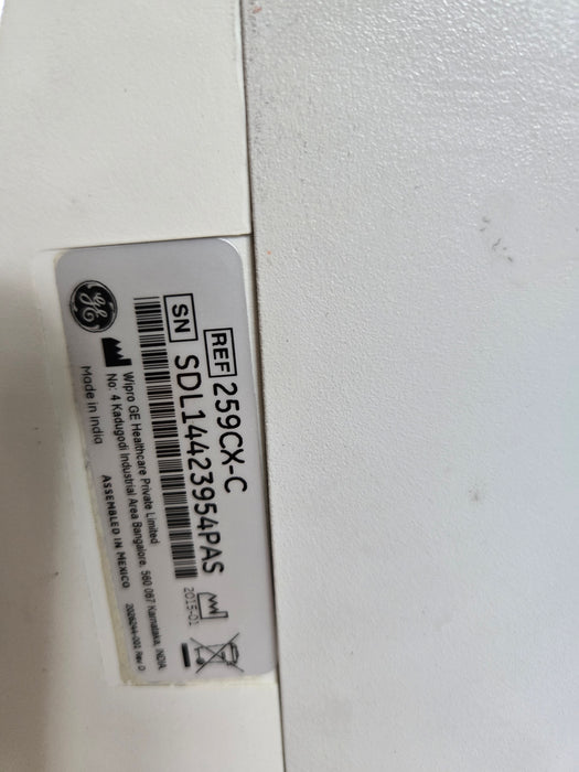 GE Healthcare Corometrics 250cx Series Model 259cx-c Fetal Monitor