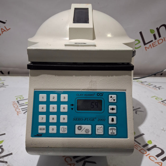 Clay Adams 420352 Sero-fuge 2002 2-Speed Centrifuge