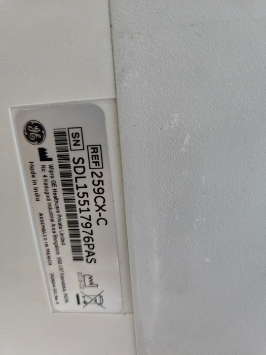 GE Healthcare Corometrics 250cx Series Model 259cx-c Fetal Monitor