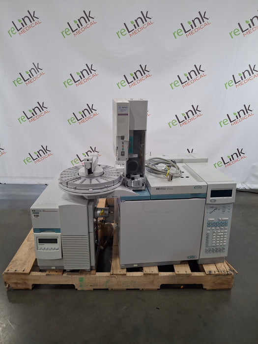 Agilent 6890N 5973 MSD GCMS Gas Chromatograph Mass