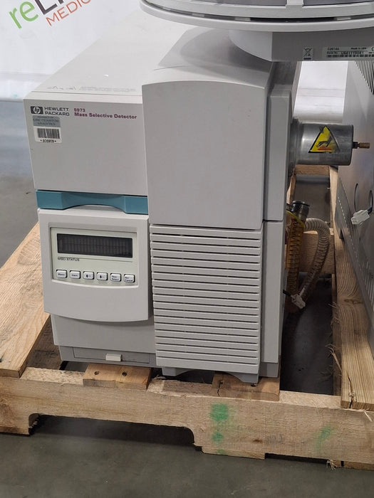 Agilent 6890N 5973 MSD GCMS Gas Chromatograph Mass