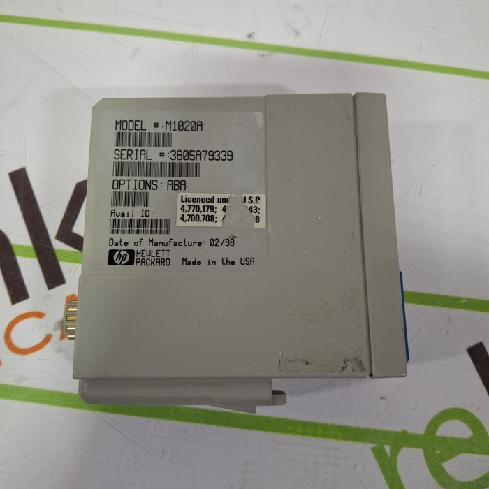Hewlett Packard M1020A SpO2/PLETH Single Parameter Module