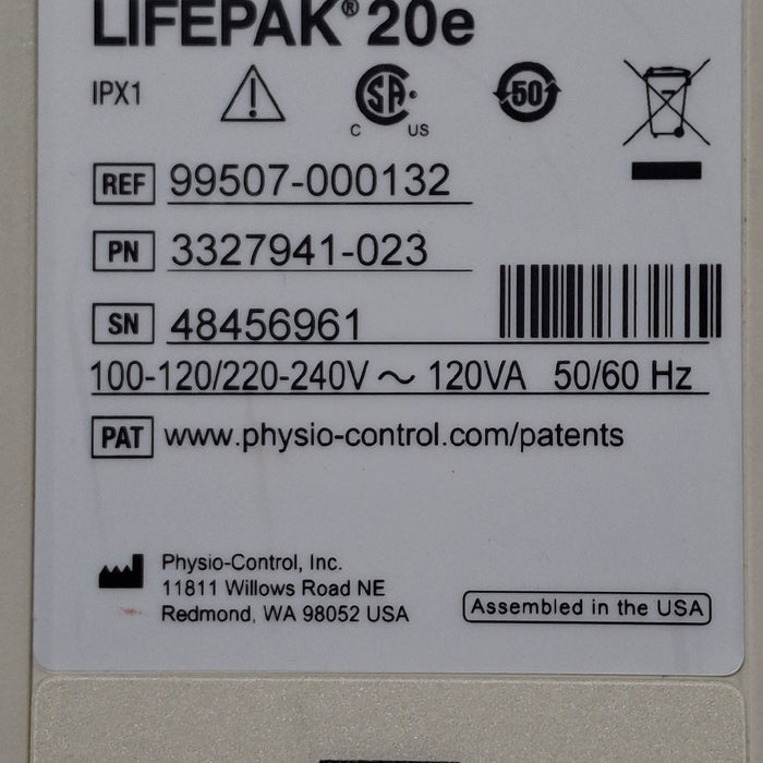 Physio-Control LifePak 20e Defibrillator