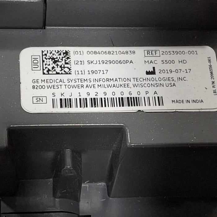 GE Healthcare MAC 5500 HD ECG without CAM Module