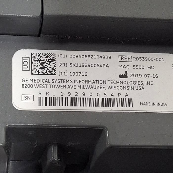 GE Healthcare MAC 5500 HD ECG without CAM Module