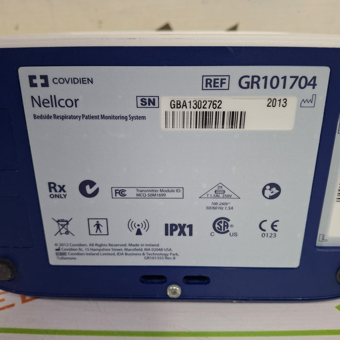 Covidien GR101704 Bedside Respiratory Patient Monitoring System