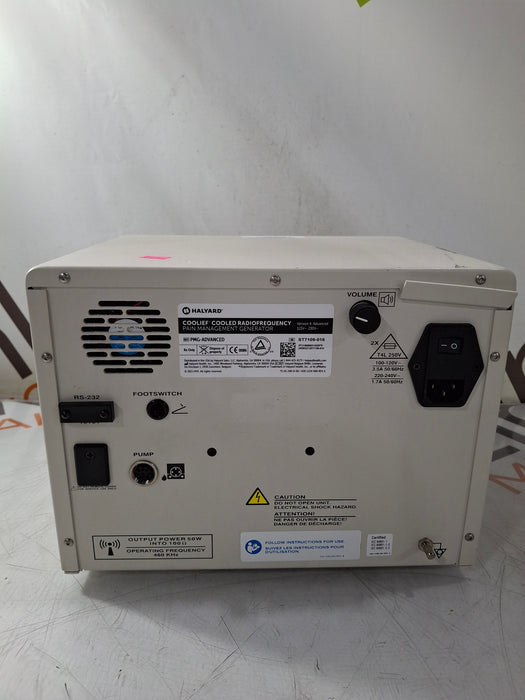 Halyard Health, Inc. PMG-Advanced w/Pump Pain Management Generator