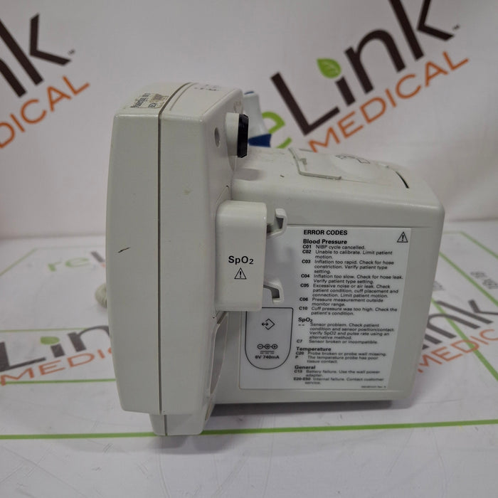 Welch Allyn 300 Series - Nellcor SpO2, Temp, Printer Vital Signs Monitor