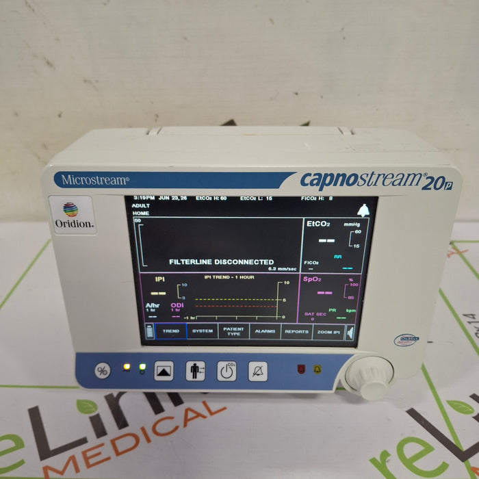 Oridion Capnostream 20P Capnography Monitor