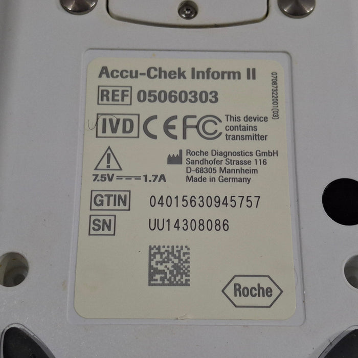 Roche Diagnostics Accu-Check Inform II Blood Glucose Meter