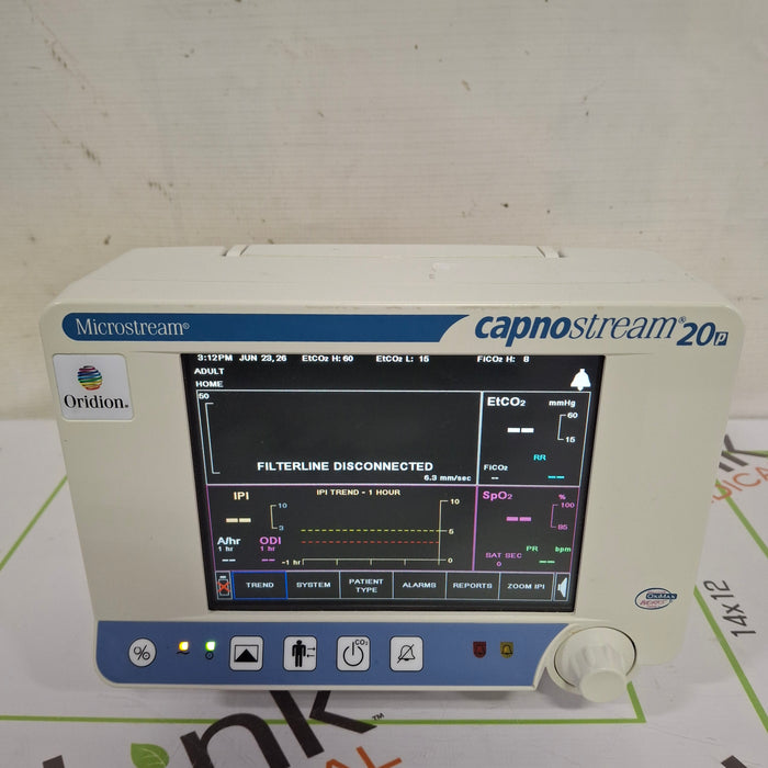 Oridion Capnostream 20P Capnography Monitor