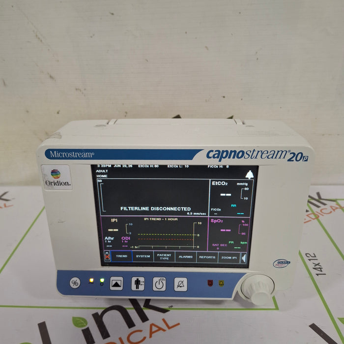 Oridion Capnostream 20P Capnography Monitor