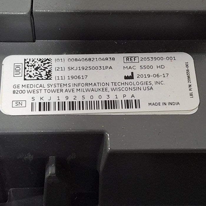 GE Healthcare MAC 5500 HD ECG without CAM Module
