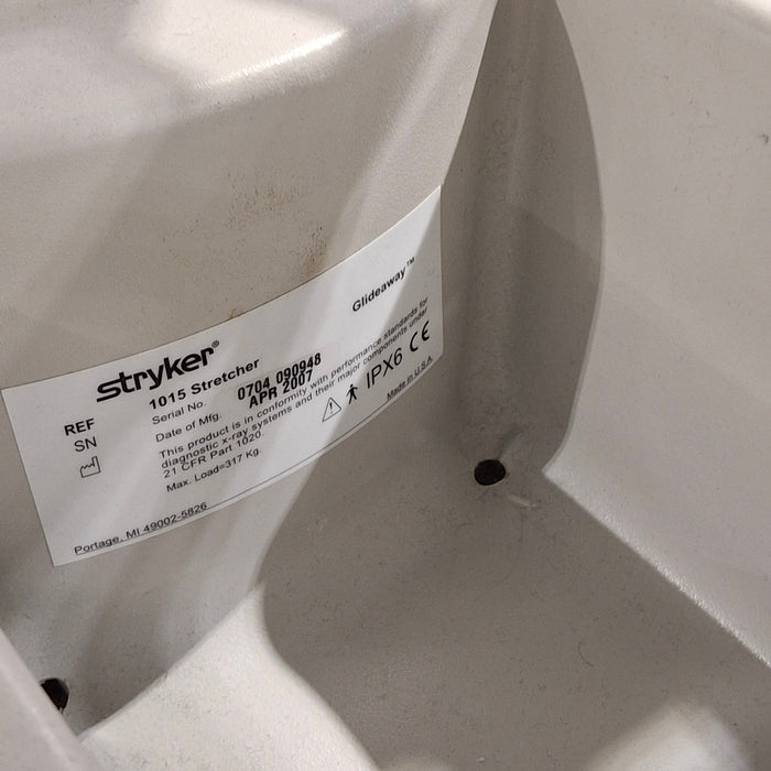 Stryker 1015 Big Wheel Glideaway Stretcher