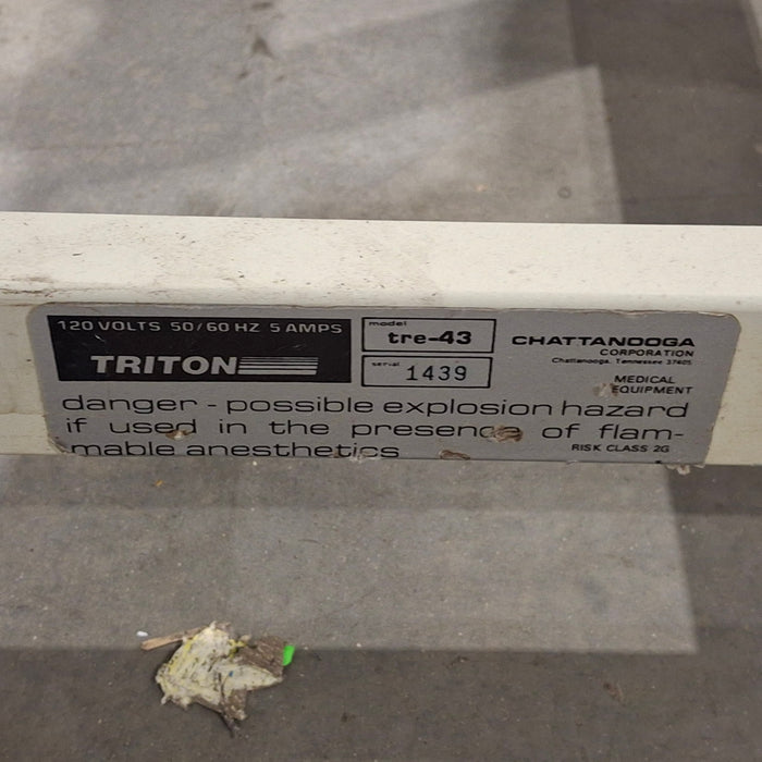 Chattanooga Group TRE-43 Triton Treatment Table