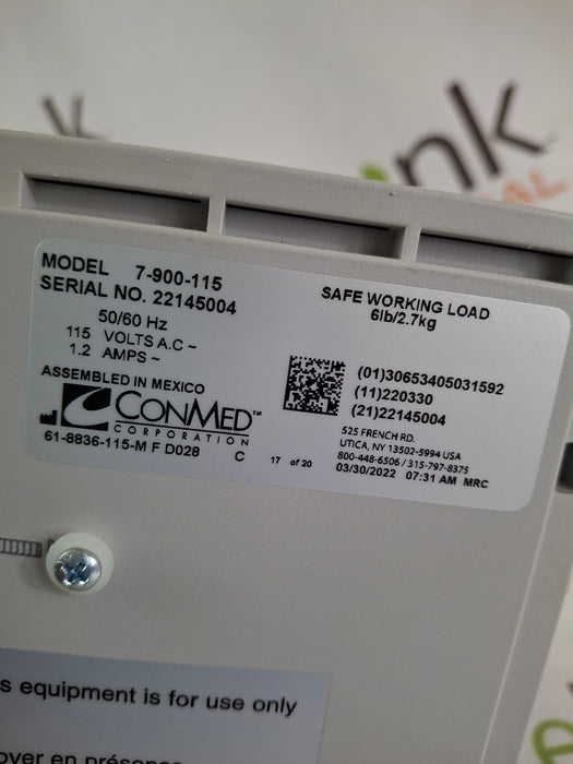 ConMed Hyfrecator 2000 Electrosurgical Unit