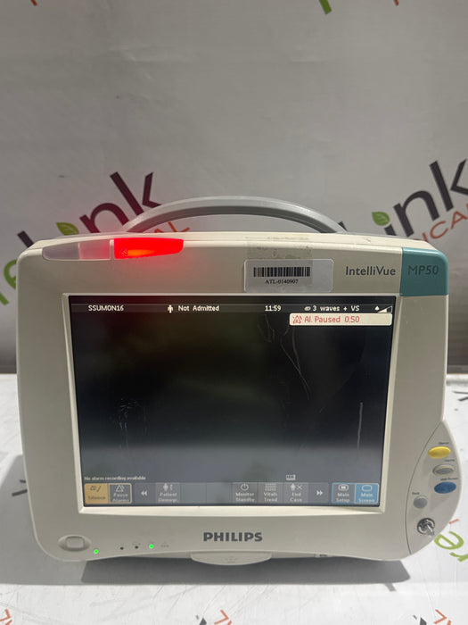 Philips IntelliVue MP50 Patient Monitor