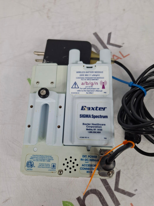 Baxter Sigma Spectrum 6.02.07 with A/B/G/N Battery Infusion Pump