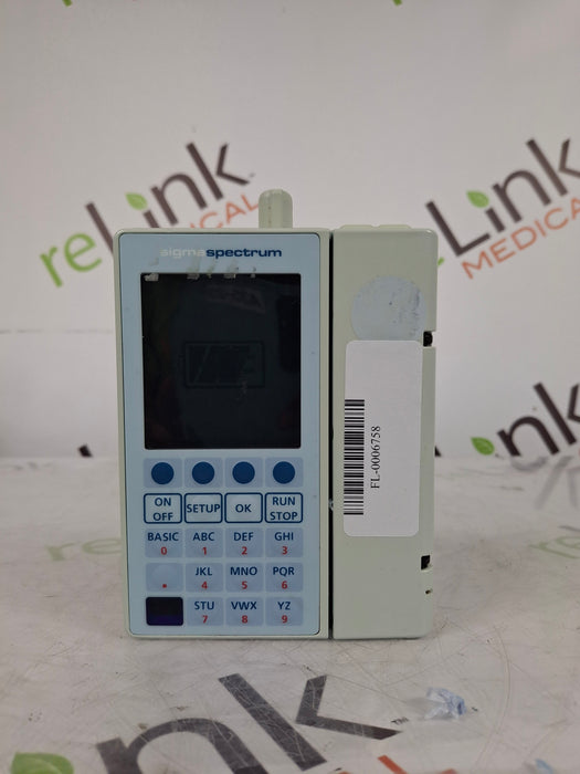 Baxter Sigma Spectrum 6.05.14 with B/G Battery Infusion Pump