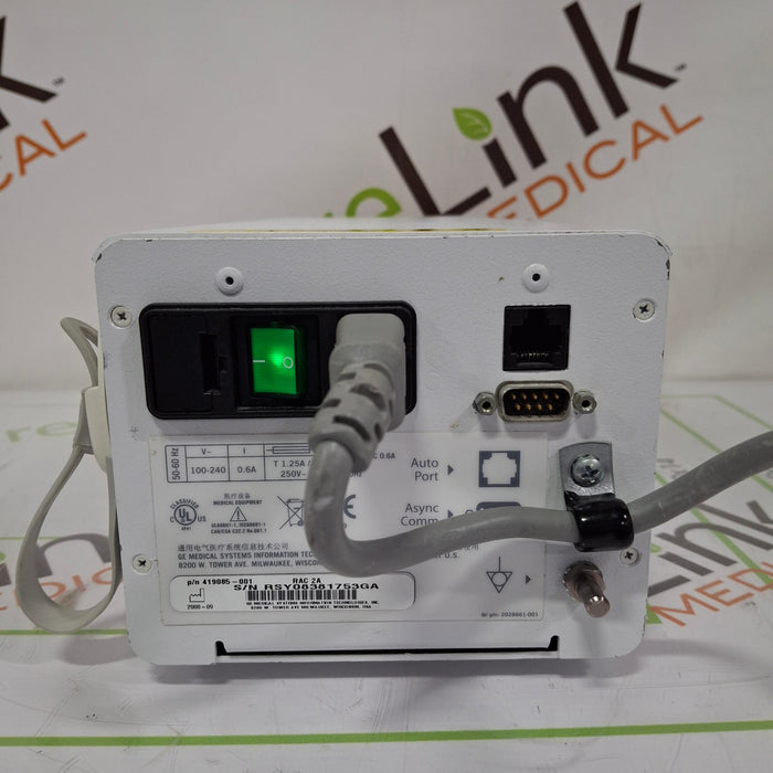 GE Healthcare SAM Smart Anesthesia Multi-Gas Module