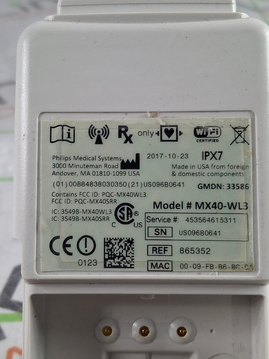 Philips MX40 WLAN S01 865352 Telemetry Transmitter