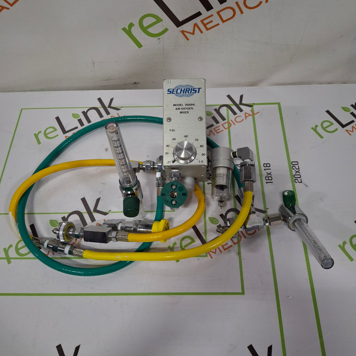 Sechrist 3500HL Air-Oxygen Mixer