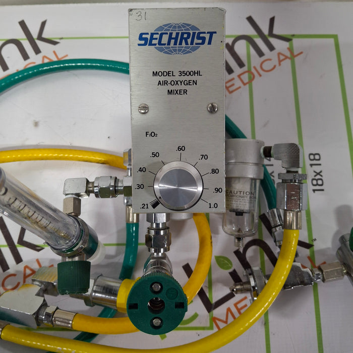 Sechrist 3500HL Air-Oxygen Mixer