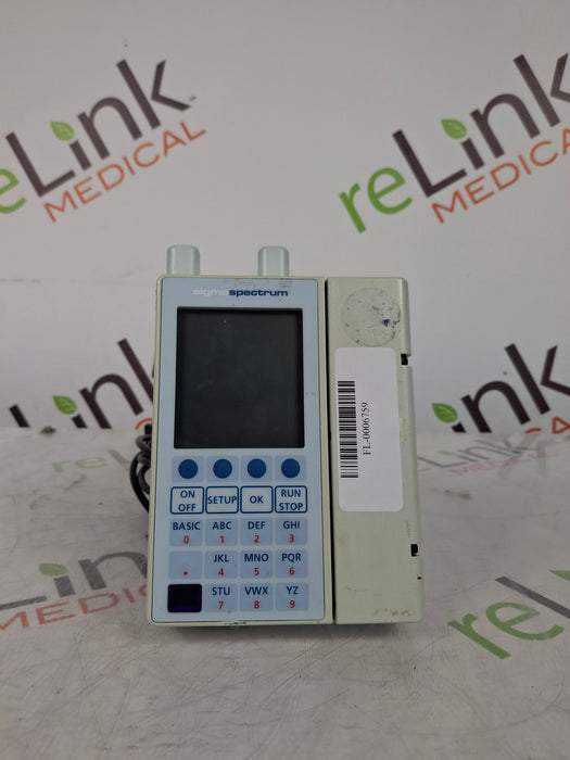 Baxter Sigma Spectrum 6.05.14 with A/B/G/N Battery Infusion Pump