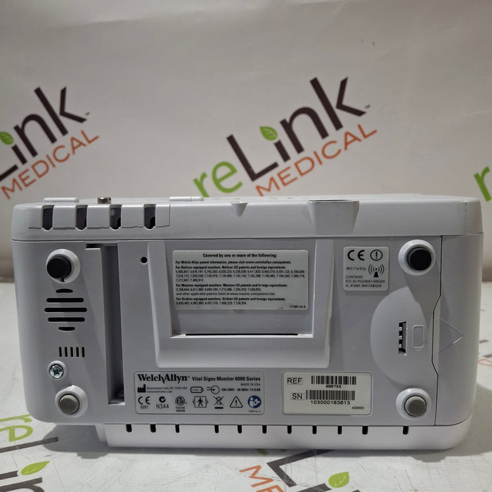 Welch Allyn Connex 6500 65MTXX - Masimo SpO2, SureTemp Vital Signs Monitor