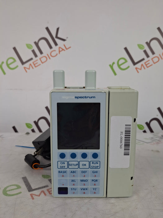 Baxter Sigma Spectrum 6.05.14 with A/B/G/N Battery Infusion Pump
