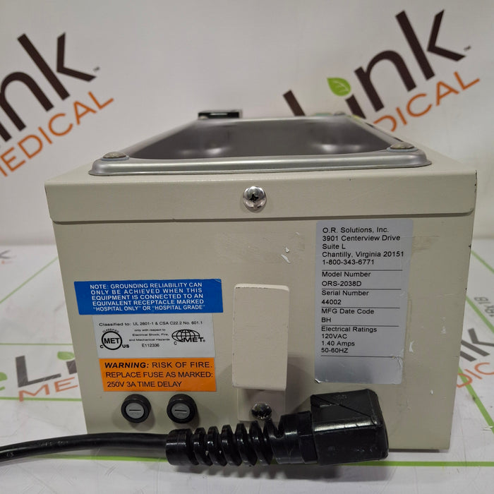 OR Solutions ORS-2038D Solution Warmer